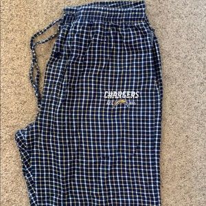 Chargers Football Men’s Pajama Pants 🏈